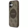 Guess 4G Circle Classic Logo MagSafe Tagakaas Apple iPhone 17 jaoks - Pruun