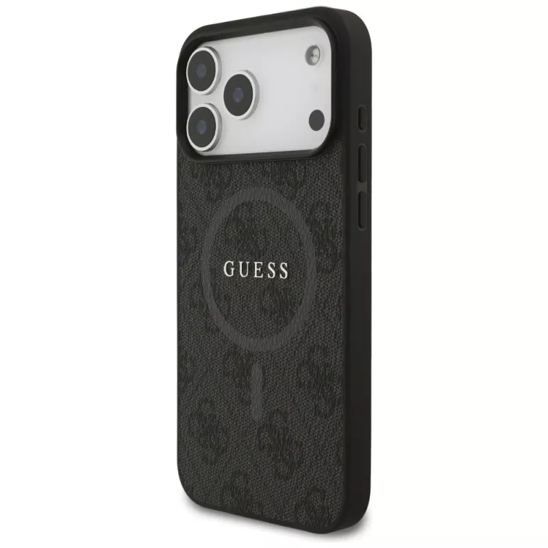 Guess 4G Ring Classic Logo MagSafe Case iPhone 17 Pro Max (Must) | DistriNode