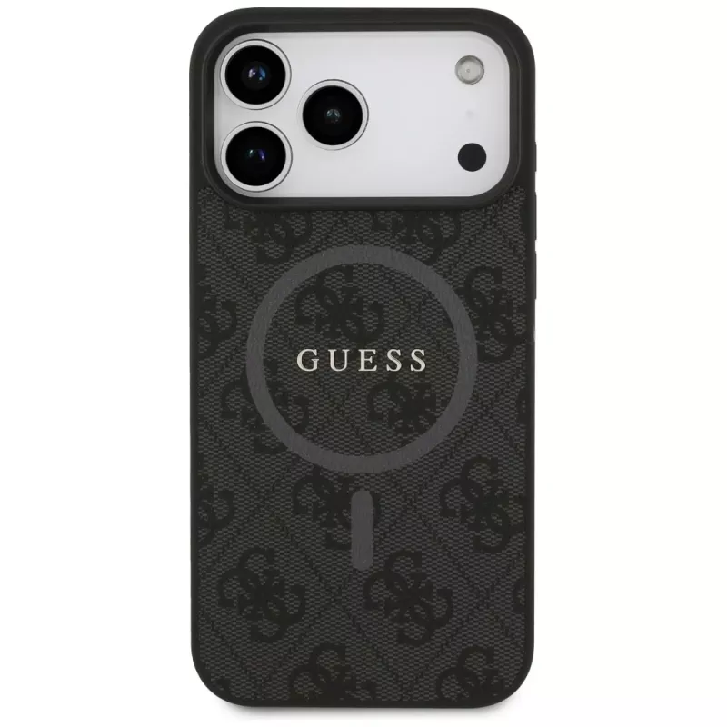 Guess 4G Ring Classic Logo MagSafe Case iPhone 17 Pro Max (Must) | DistriNode