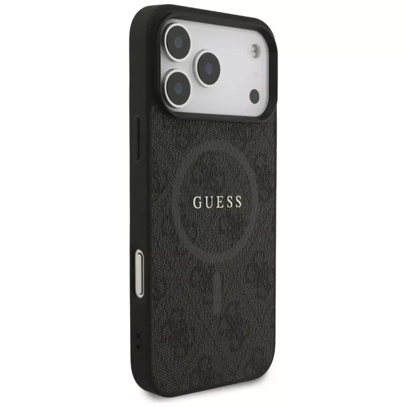 Guess 4G Ring Classic Logo MagSafe Case iPhone 17 Pro Max (Must) | DistriNode