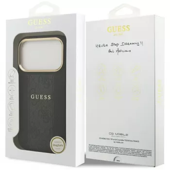 Guess 4G Stripe MagSafe ümbris iPhone 17 Pro Max must