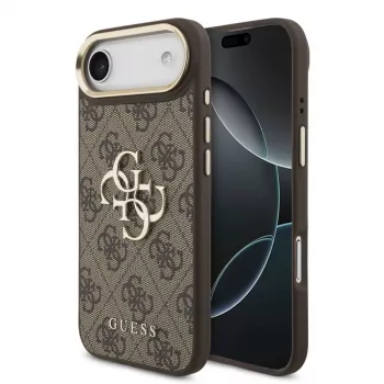 Guess 4G Big 4G Classic Logo ümbris iPhone Airile (pruun/kuld)