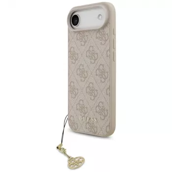 Guess 4G Charms Collection MagSafe ümbris iPhone Airile - roosa
