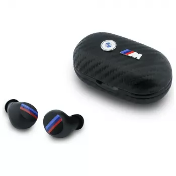 BMW Bluetooth TWS kõrvaklapid Carbon Metal Logo ENC Must