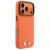 BMW M Metal Logo MagSafe Case for iPhone 17 Pro Orange