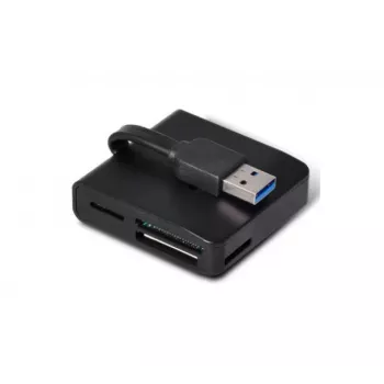 EXERTIS CONNECT USB 3.0 Kaardilugeja Kompaktne kaardilugeja mälukaartidele ja SIM-kaartidele (730985)