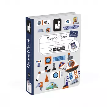 Janod Magnetibook Kosmos magnetiline arendav mäng – kosmoseteema