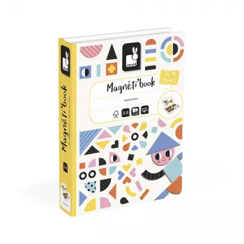 Janod magnetpusle Kujundid Magnetibook 3+ (2026. aasta väljaanne)
