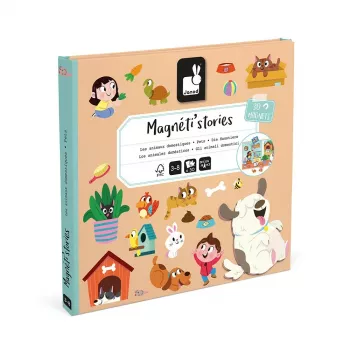 Janod Magneti'stories koduloomade magnetiga lugude karp
