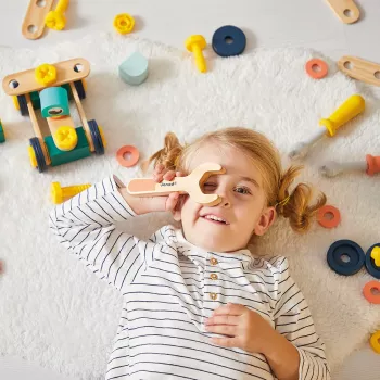 Janod Brico'kids 100-osaline ehituskomplekt vanusele 3+
