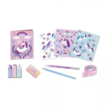 Janod Unicorn Dreamland Kirjatarvete Komplekt 6+