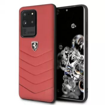 Ferrari Hardcase FEHQUHCS69RE Samsung Galaxy S20 Ultra G988 jaoks, Red Heritage