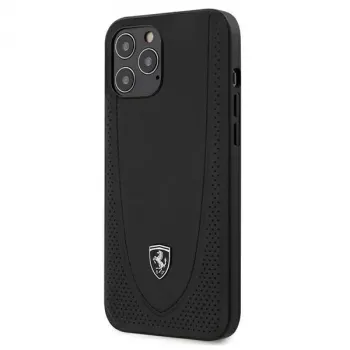 Ferrari Off Track Perforated Hard Case for Apple iPhone 12 Pro Max 6,7 inch - Must