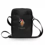 U.S. POLO ASSN. Torba USTB8PUGFLBK 8 Tablet Õlakott Must