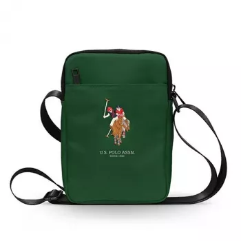 U.S. POLO ASSN. US Polo Torba USTB8PUGFLGN 8 õlakott tahvelarvutile, roheline