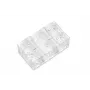 EK Water Blocks Vector² GPU Water Block Interconnect Bridge - Akrüül - Läbipaistev - G1/4 inch - 41 mm