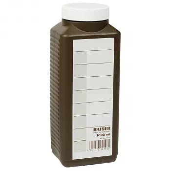 KAISER FOTOTECHNIK Chemical Storage Bottle 1000ml, Brown 4193