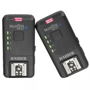 Kaiser MultiTrig AS 5.1 Raadiopäästikukomplekt kaamerale ja välgule