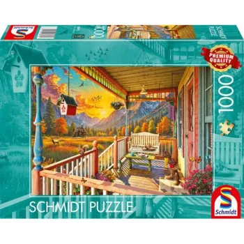 SCHMIDT SPIELE Bergland-Veranda (1000 tükki) Pusle