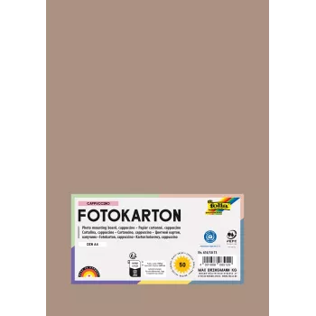 Folia 614/50 73 Cappuccino Solid A4 paber 300 g/m² 50 lehte