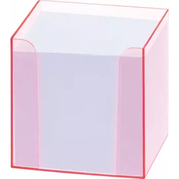 Folia 99072 Märkmekarp fluorestseeruva servaga roosa