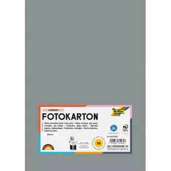 Folia 614/50 84 - Hall - Ühtlane - A4 (210 x 297 mm) - 300 g/m² - 50 lehte - Saksamaa