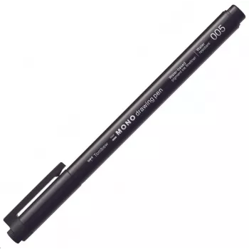 Tombow MONO Drawing Pen Fineliner 005 - Must - 0,20 mm