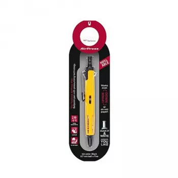 Tombow BC-AP52 Stick Pen - Kollane - Must tint - 0,7 mm