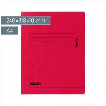 BRUNNEN FACT!plus Legal Folder DIN A4 Red