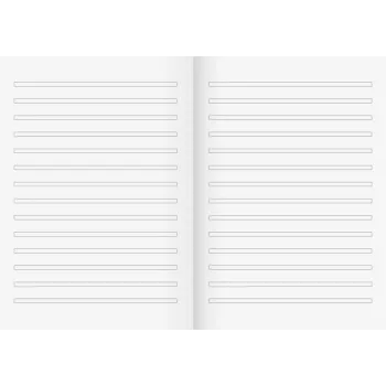 BRUNNEN Schulheft Recycling A4 Lineatur 3 Lined Without Margin 16 Sheets 32 Pages 70 g/m² Blue Angel