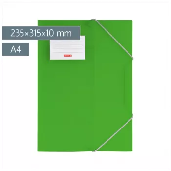 BRUNNEN FACT!pp Document Folder DIN A4 Kiwi Transparent