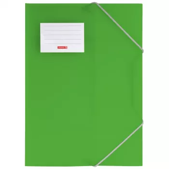 BRUNNEN FACT!pp Document Folder DIN A4 Kiwi Transparent