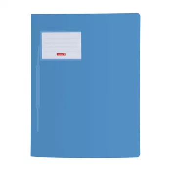 BRUNNEN FACT! Report File A4 Polypropylene Blue 250 Sheets Capacity