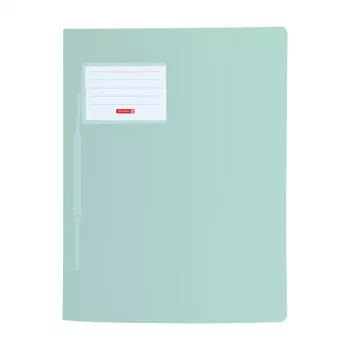 BRUNNEN FACT! Report File Plastic Mint Translucent DIN A4