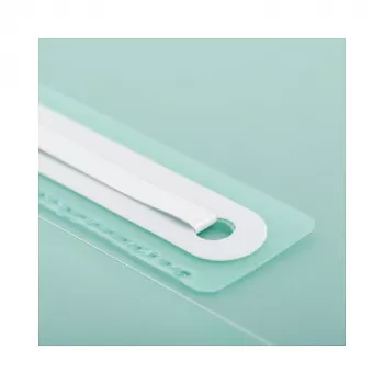 BRUNNEN FACT! Report File Plastic Mint Translucent DIN A4