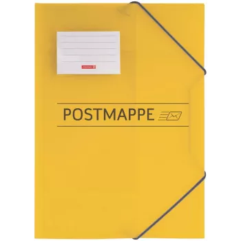 BRUNNEN Corner Elastic Band Document Folder A4 Yellow