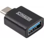 Schwaiger USB-adapter USB 3.1 Type-C isane USB 3.0 Type-A emane must (CAU310 533)