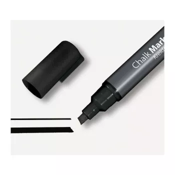SIGEL Kreidemarker 50 Kriidimarker, peitelots, 1-5 mm, must, 1 tk