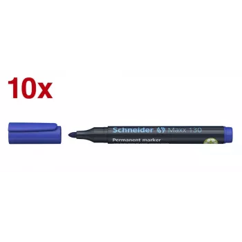 Schneider Maxx 130 Püsimarker Sinine 1,0 - 3,0 mm (10 tk pakk)
