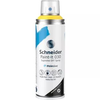 Schneider Paint-It 030 Supreme DIY Acrüülpihustusvärv Kollane 200 ml