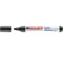 EDDING 4500 Tekstiilimarker Must Ümmargune Ots 2-3 mm Püsiv Läbipaistmatu Veepõhine Pigmenttint 1 Tükk