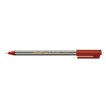 Edding 88 Püsimarker - Punane - Peen - 0,6 mm - Ümmargune ots - Plastikust korpus