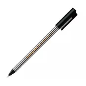 EDDING 89 Fineliner Pen Black 0,5 mm Water-Based Ink Round Plastic Barrel