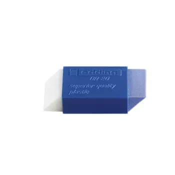 EDDING DR 20 Kustutuskumm - Plastik - Sinine - Läbipaistev - Täiskasvanud ja Lapsed - 53 mm - 22 mm - 13 mm