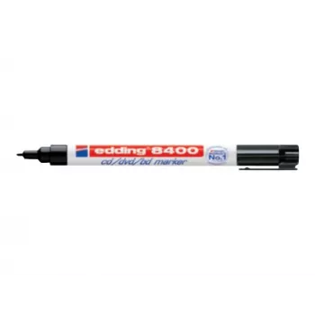 EDDING 8400 CD/DVD/BD Püsimarker - Must - 0,5-1 mm Kuulots