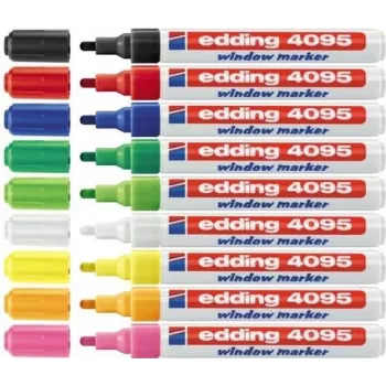 EDDING 4095 Vedel kriidimarker Oranž 2-3 mm Meiselnibu 1 tk