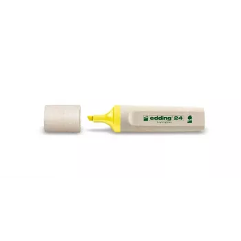 EDDING EcoLine 24 Püsimarker Kollane Kuulotsak 1,5-3 mm 10 pakk