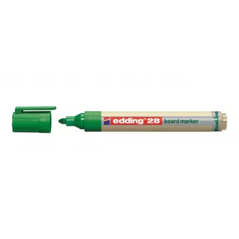 EDDING EcoLine 28 tahvlimarker must kuulotsik 1,5-3 mm täidetav