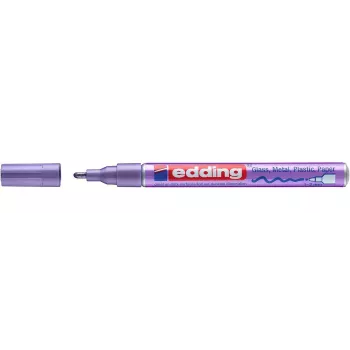 EDDING 4-751-9-078 Värvimarker - Violetne - Ümmargune ots - Alumiinium - Peen - 1 mm