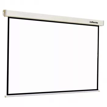 Reflecta Crystal-Line Rollo Softlift 160x160 Manuaalne Allatõmmatav Projektsiooniekraan, 1:1 Kuvasuhe, 160x160 cm Vaateala, Mattvalge, Valge Korp